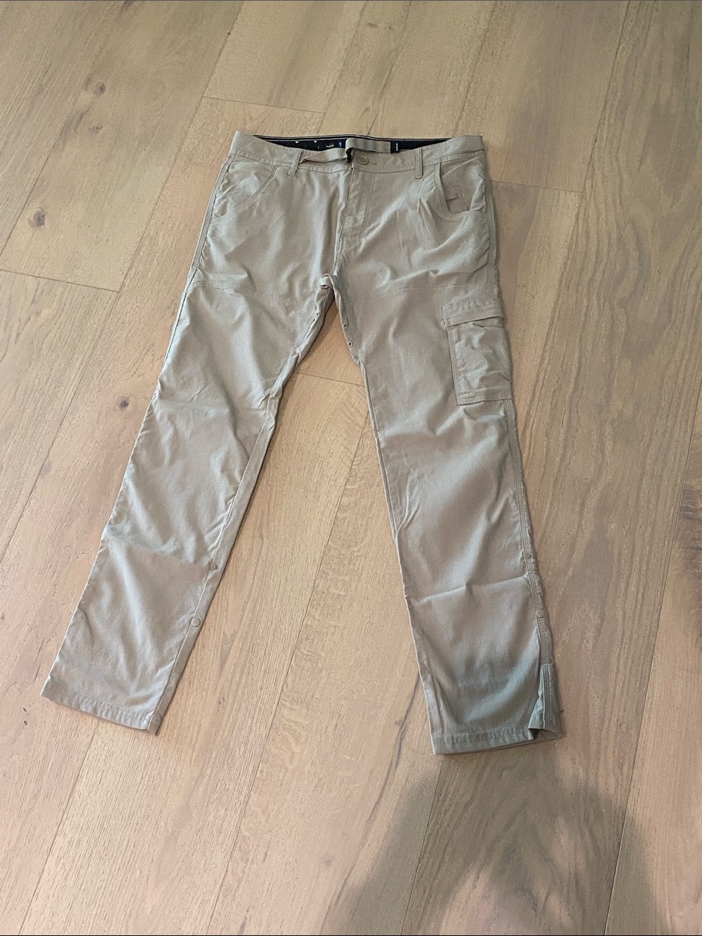 PrAna Slim Fit 35/32 Tan color